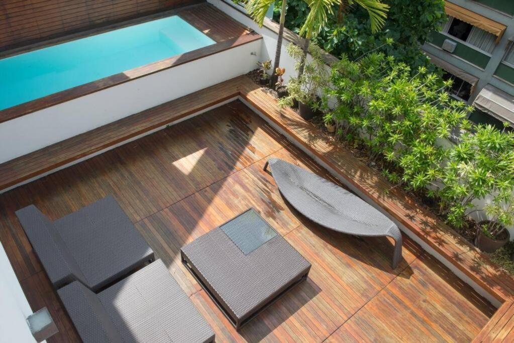 4 Bedroom Penhouse With Pool In Leblon 012
